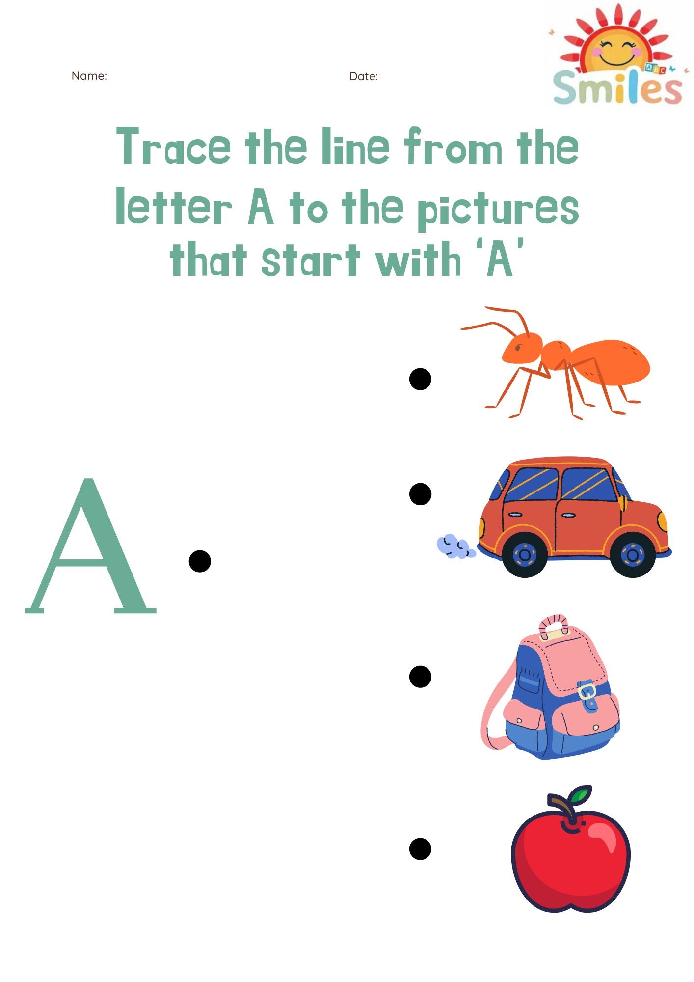 25-Page Printable Preschool Worksheets | Alphabet, Numbers, Shapes & Colors | Fun Early Learning PDF for Kids