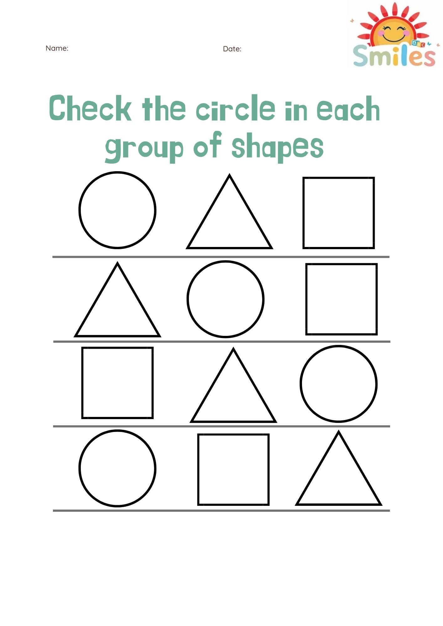 25-Page Printable Preschool Worksheets | Alphabet, Numbers, Shapes & Colors | Fun Early Learning PDF for Kids