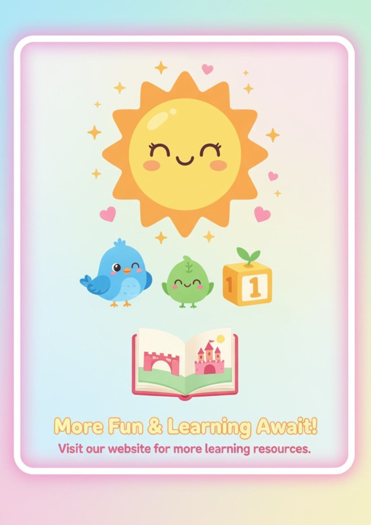 25-Page Printable Preschool Worksheets | Alphabet, Numbers, Shapes & Colors | Fun Early Learning PDF for Kids