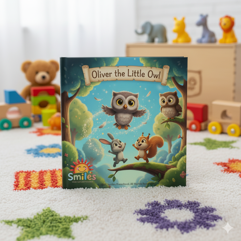 Oliver the Little Owl | Printable Kids Storybook PDF | Inspiring Preschool Moral Story About Patience & Practice
