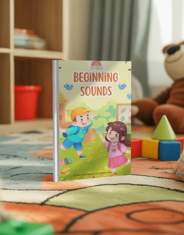 🎨🔤 Beginning Sounds Printable — Preschool Fun Learning Worksheets (PDF for Kids) 🧒📚✨