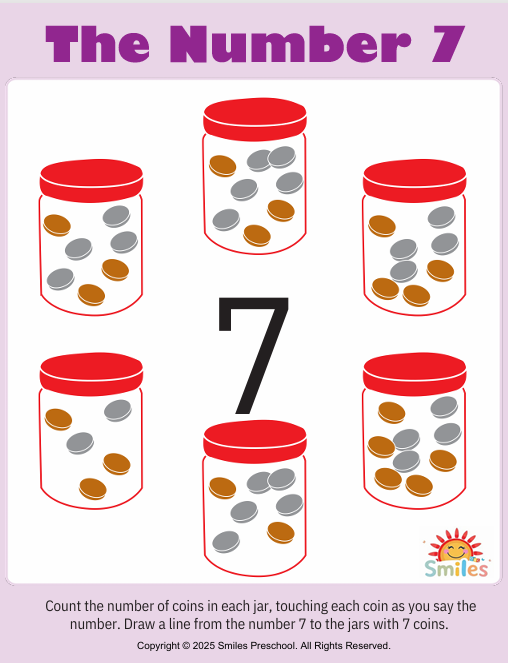 🧒📖 Count On It! 🎉 Fun Preschool Learning Worksheets 🧮 | PDF Bundle for Kids ✏️💡