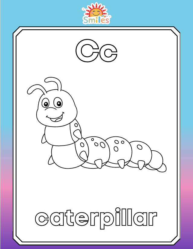 🐾 Animal Alphabet | Letter Recognition & Phonics | Printable Preschool Alphabet Coloring